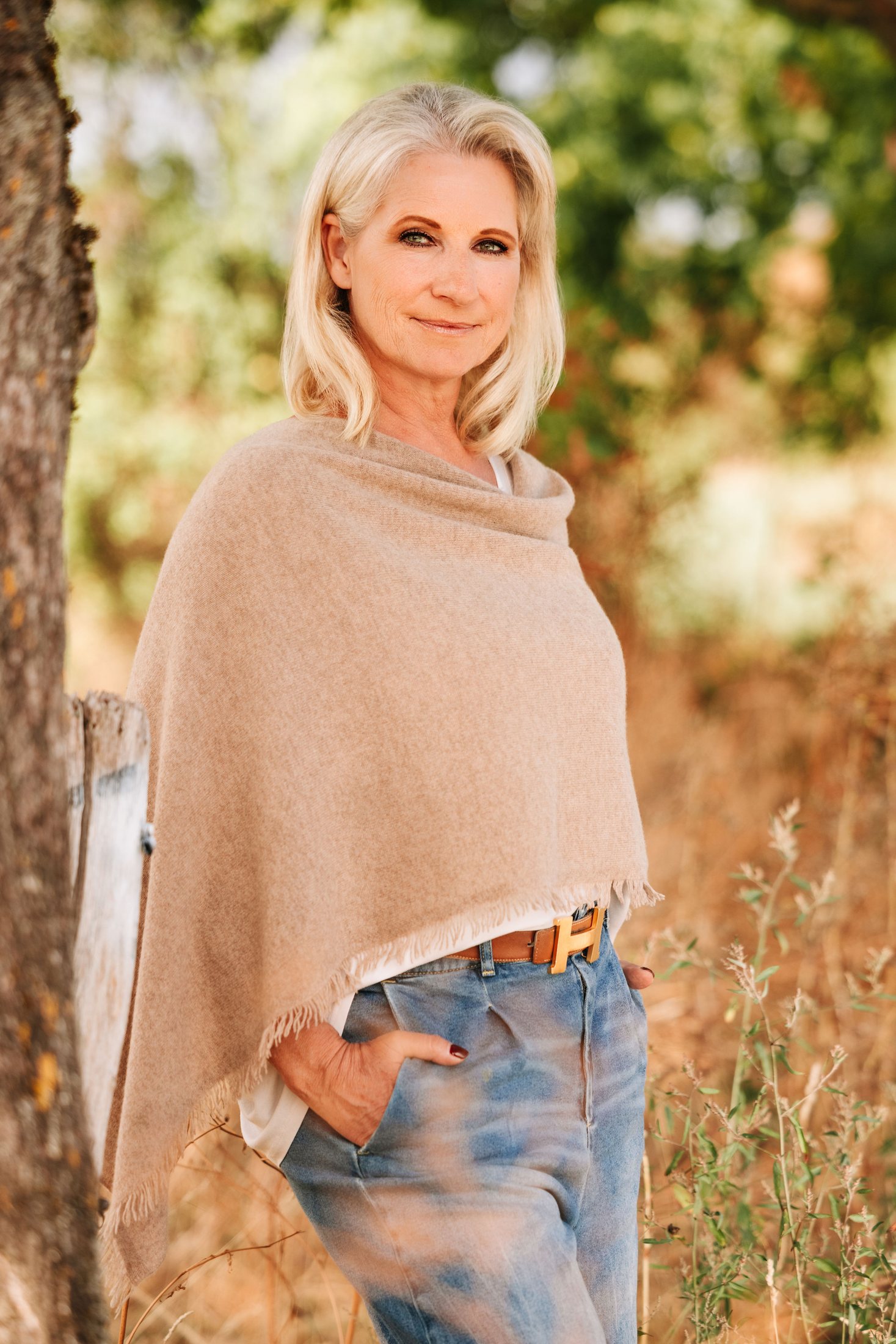 Bettina Gregel in der Natur